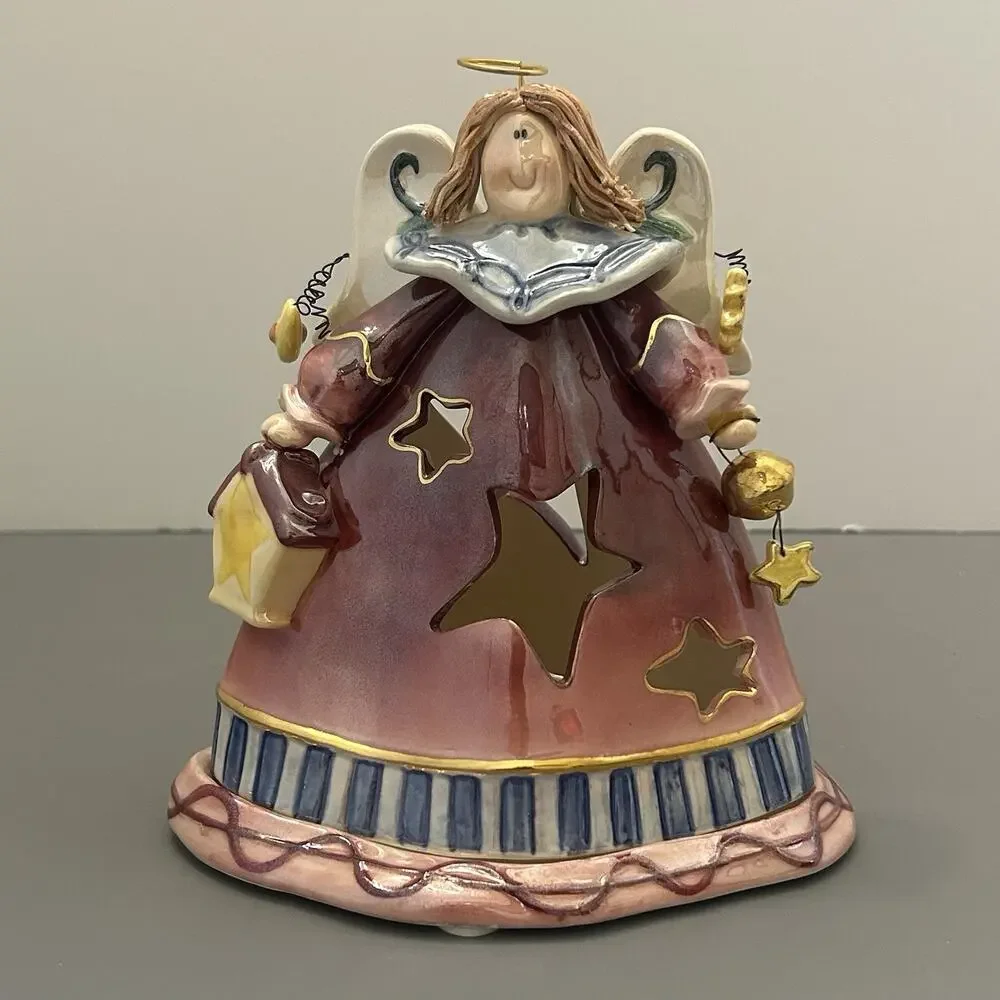 Boyds Collection The Twinkles Luna Shimmerwings Tealight Candle Figure 2002